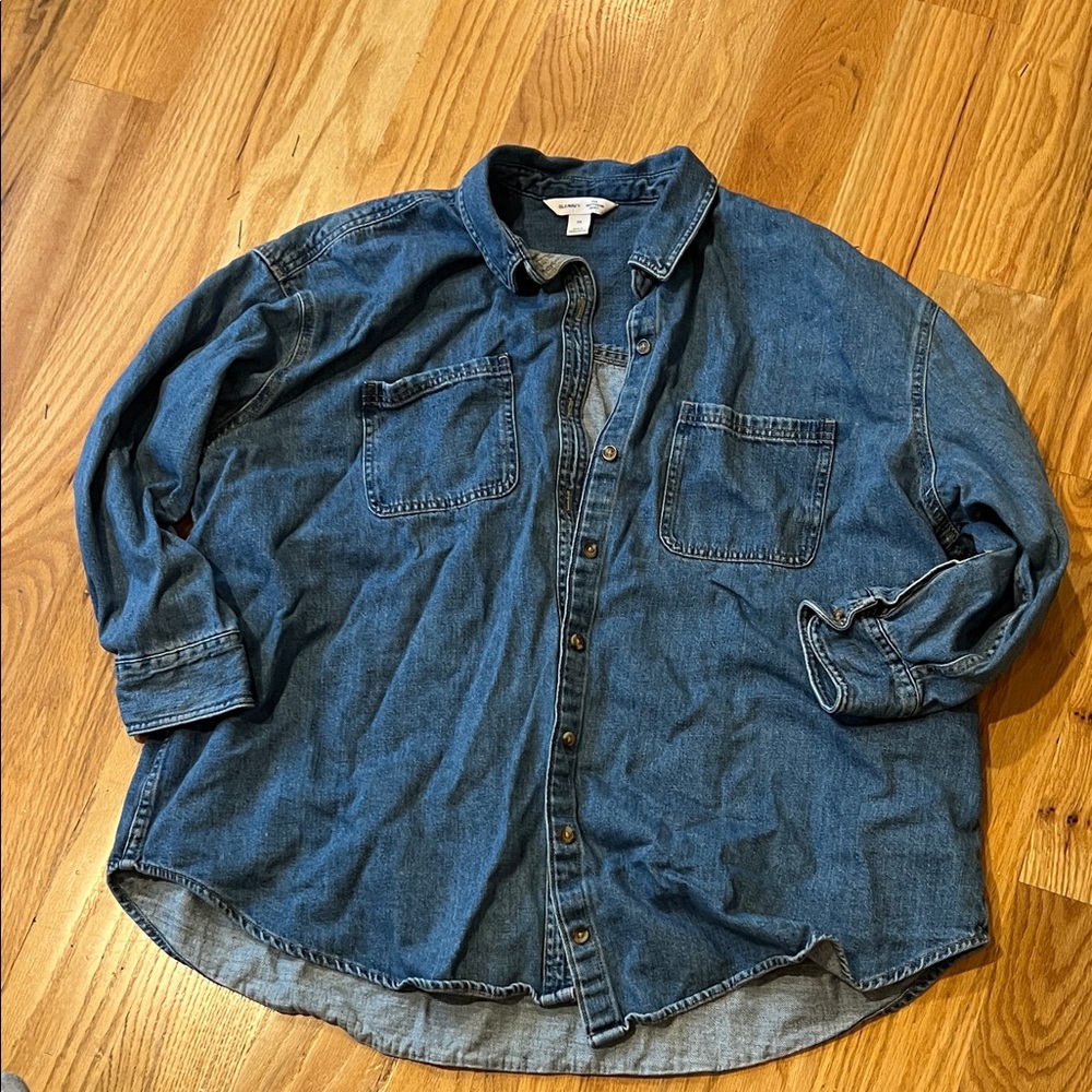 Old Navy Classic Blue Jean Jacket
